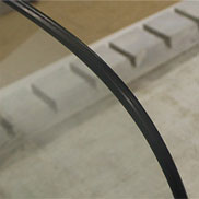 Black Edging on Classic Auto-Glass